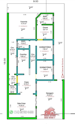 Excelente Residência a Venda no Condomínio Residencial Villaggio Via Verde – Vila Industrial – Bauru