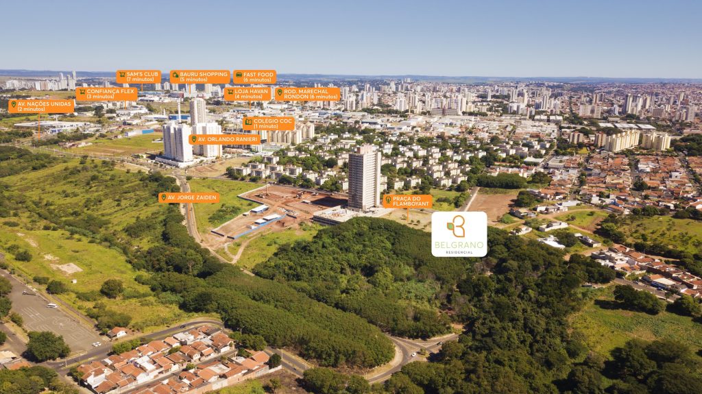 APARTAMENTOS A VENDA RESIDENCIAL BELGRANO – BAURU  ( LANÇAMENTO )