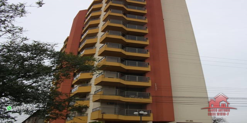 Excelente Apartamento de 142 m² a Venda no Residencial Itapuã – Centro – Bauru