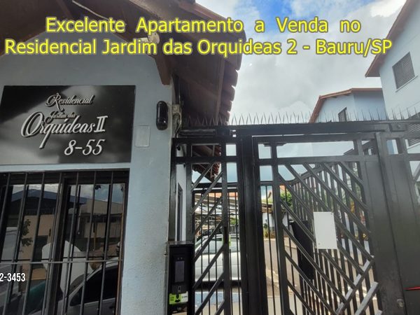 Excelente Apartamento a Venda no Residencial Jardim das Orquídeas 2 – Bauru